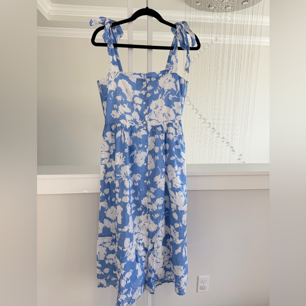 Tuckernuck Hyacinth House Blue and White Dress - Picture 5 of 11